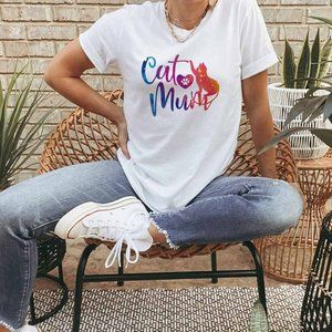 Mother's Day Gift for Cat Mum, Cat Lover Gift Pet Lover, Best Cat Mom T-shirt